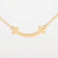 ティファニー Tスマイル ミニ 750(YG)