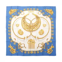 エルメス カレ55 HOT TO TROT スカーフ ネイビー シルク エルメス スカーフ シルク ネイビー カレ55 LES CLES 鍵