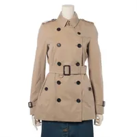 極美品！Burberryベージュ ウール ダッフルコート フード付き 極美品！Burberryベージュ ウール ダッフルコート フード付き