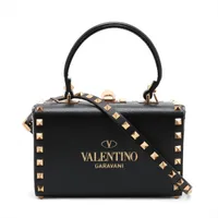 【未使用級】ヴァレンティノ ボディバッグ VLTN レザー ブラック VALENTINO GARAVANI 【超美品】ヴァレンティノ ロックスタッズ