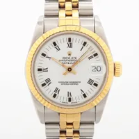 ロレックス デイトジャスト 68273 SS×YG AT 白文字盤