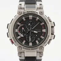 カシオ Gショック MTG-B1000-1AJF SS×ラバー ソーラー 黒文字盤