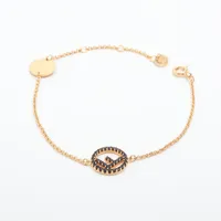 ✨正規品＆極美品‼️✨ フェンディ エフイズフェンディ ラインストーン ピアス フェンディ エフイズフェンディ GP×ラインストーン ピアス(両耳
