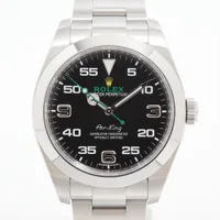 ロレックス エアキング 116900 SS AT 黒文字盤