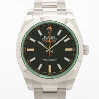 ロレックス ミルガウス 116400GV SS AT 青文字盤 Aランクの買取