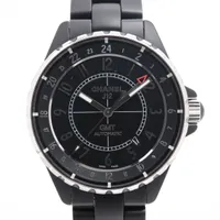 シャネル J12 GMT H3101 SS×CE AT 黒文字盤
