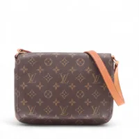 ルイ・ヴィトン モノグラム ミュゼット･タンゴ ロングショルダー M51388 ブラウン