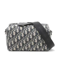 DIOR ショルダーバッグ サドル メッセンジャー ブラック Aランク 未使用品 Dior - ほぼ未使用 Christian Dior ディオール サドル