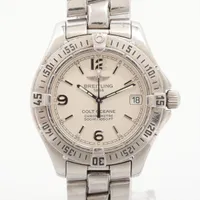 ブライトリング コルトオーシャン A77350 SS QZ シルバー文字盤