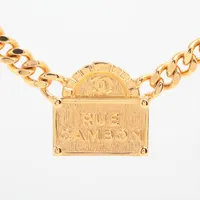 シャネル 31 RUE CAMBON レザー×GP チェーンベルト ブラック×ゴールド