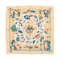エルメススカーフ カレ90 シルクOMBRELLES ET PARAPLUIES HERMES カレ90 