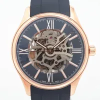 フレデリックコンスタント SS×ラバー AT スケルトン文字盤