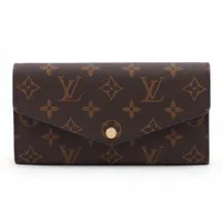 ルイ・ヴィトン モノグラム ポルトフォイユサラ M60531 ロングウォレット ブラウン