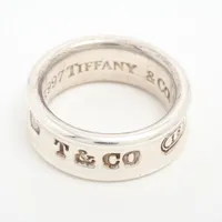 ティファニー 1837 ナロー ルベドメタル リング ゴールド ABランクの