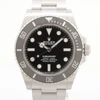 ロレックス サブマリーナー 124060 SS AT 黒文字盤