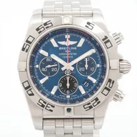 ブライトリング クロノマット AB0116 SS AT 青文字盤