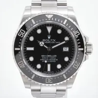 ロレックス シードゥエラー 116600 SS AT 黒文字盤