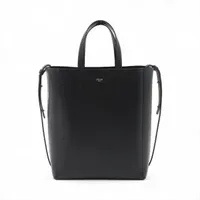 現行ロゴ・美品 セリーヌ 2way バーティカル カバ スモール ロゴ 黒 CELINE （未使用 展示品）セリーヌ バーティカル カバ スモール