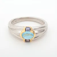 ヴァンドーム青山 色石 K18(YG)×Pt900