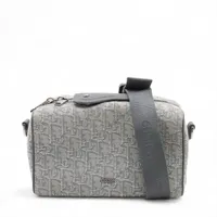 ディオール オブリーク サドルソフト キャンバス×レザー ボディ