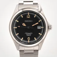 SEIKO 4S15-6000 アルピニスト 98年製　黒文字盤 JA-3000| セイコー アルピニスト 4S15-6000 SS 黒文字盤 簡易