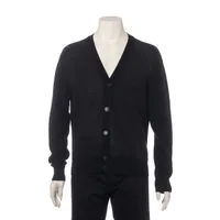 ルイ・ヴィトン ウール カーディガン 16AW ブラック Ｂランク