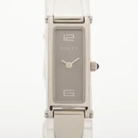 グッチ バングルウォッチ 1500L SS QZ シルバー文字盤