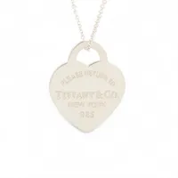 新品ティファニーネックレス リターントゥ ティファニー ダブルラウンド シルバー TIFFANY&Co. ティファニー リターントゥティファニー ダブル