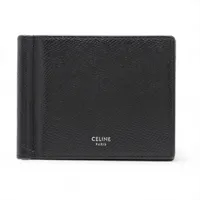 セリーヌ CELINE 長財布 クロコ 型押し ラウンドファスナー ブラック CELINE - セリーヌ CELINE 長財布 ウォレット クロコ型押し