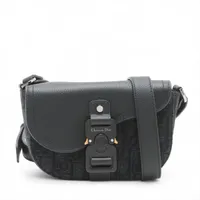 ディオール オブリーク サドルソフト キャンバス×レザー ボディ