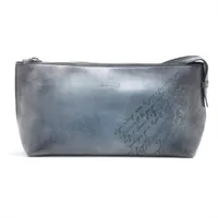 定価28.2万円 ベルルッティ スクリットナイロンレザーショルダーバッグ 特注35万 ベルルッティ スクリットナイロン レザー ショルダー