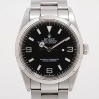 ロレックス エクスプローラーⅠ 114270 SS AT 黒文字盤