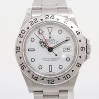 ロレックス エクスプローラーⅡ 16570T SS AT 白文字盤