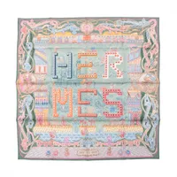 エルメス カレ90 Le Jardin de Leila レイラの庭 シルク