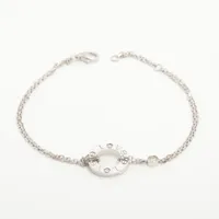 カルティエ ラブサークル 2P ダイヤ 750(WG)