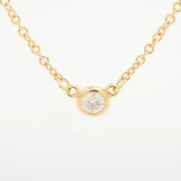 ティファニー バイザヤード 1P ダイヤ 750(YG)