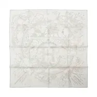 ◇エルメス◇ファニー アイスクリーム ピアス メタル ホワイト シルバー 両耳用 ピアス 《ファニー・アイスクリーム》 - マロン | Hermès