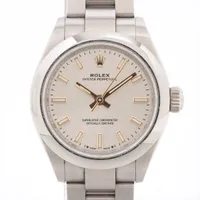 ロレックス オイスターパーペチュアル 276200 SS AT シルバー文字盤