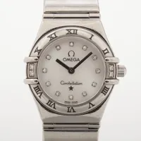 オメガ コンステレーション SS QZ シェル文字盤