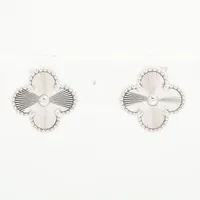 ヴァンクリーフ&アーペル ヴィンテージアルハンブラ ギョーシェ 750(WG) ＡＢランク