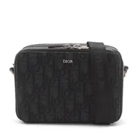 人気が高い☆Dior ネイビー レザー ショルダーバッグ 人気が高い☆Dior ネイビー レザー ショルダーバッグ