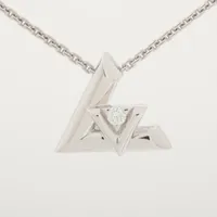 ヴィトン パンダンティフ LV ヴォルト ワン ダイヤ 750(WG)