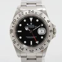 ロレックス エクスプローラーⅡ 16570 SS AT 黒文字盤