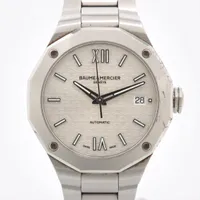 ボームアンドメルシェ リヴィエラ M0A10615 SS AT シルバー文字盤