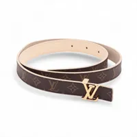 LOUIS VUITTON ベルト サンチュール メトロポール M0049 ヴィトン サンチュール メトロポール M0049 PVC×レザー ベルト