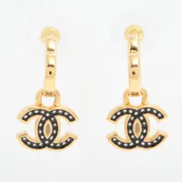 シャネル ココマーク GP ピアス(両耳用) A22C ピンク ABランク