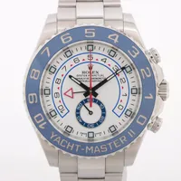 ロレックス ヨットマスターⅡ 116680 SS AT 白文字盤