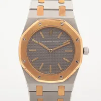 オーデマピゲ ロイヤルオーク SS×YG QZ グレー文字盤