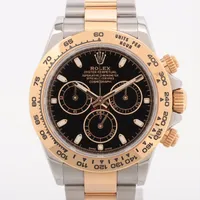 ロレックス コスモグラフデイトナ 116503 SS×YG AT 黒文字盤