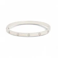 カルティエ ラブ SM ハーフ ダイヤ 750(WG)